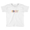 soccer neon rhinestud Toddler T-shirt