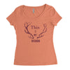 hannibal   my design Women's Triblend Scoop T-shirt