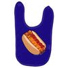hotdogs on a bun Baby Bibs