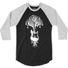 nature guitar white tree music banksy art 3/4 Sleeve Shirt
