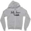 belly dance geek choose your own style dark Zipper Hoodie