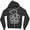 game and watch parody video game Zipper Hoodie