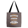 Super Cool Grandson Of A Freaking Awesome Mother Tote Bags