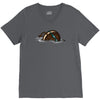milk swimmer V-Neck Tee