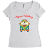hippie holidays Women's Triblend Scoop T-shirt