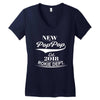 Pop Pop 2018 Rokie Dept. Women's V-Neck T-Shirt
