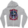 knowledge and power Zipper Hoodie