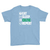 eat sleep celtic Youth Tee