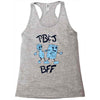 peanut butter and jelly   bff Racerback Tank