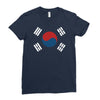 south korea international baseball Ladies Fitted T-Shirt