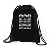 mcclane winter sweater Drawstring Bags