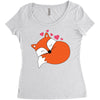 Sweety Fox Women's Triblend Scoop T-shirt