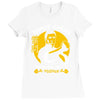 wiing chun martial arts Ladies Fitted T-Shirt