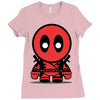 deadpool Ladies Fitted T-Shirt