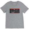 bonjour bitches V-Neck Tee