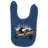 oblivious ninja trick or treat Baby Bibs