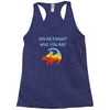 never forget Racerback Tank