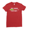 soon to be mom Ladies Fitted T-Shirt