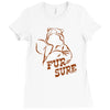 fur sure Ladies Fitted T-Shirt