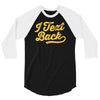 i text back 3/4 Sleeve Shirt