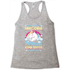I Wish I Were a Unicorn So I Could Stab Idiots with My Head Racerback Tank