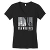 hawkins Women's V-Neck T-Shirt