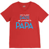 Only the Best Dads get Promoted to Papa V-Neck Tee