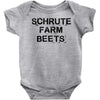 schrute farm beets Baby Bodysuit