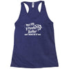world class master baiter Racerback Tank