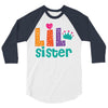 Lil Sister 3/4 Sleeve Shirt