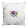 Wave Crusher Throw Pillow