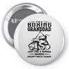 I'm A Boxing Granddad... Pin-back button