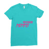 [moms name] is going to be a mommy 2018 Ladies Fitted T-Shirt