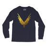 the fly bird   maverick jake paul   gold Long Sleeve Shirts