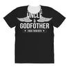 i have two titles uncle and godfather All Over Women's T-shirt