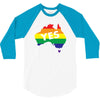 Vote Yes Australia 3/4 Sleeve Shirt