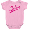 believe hand lettering printed t shirt Baby Onesie
