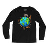 animal polygon around the planet Long Sleeve Shirts