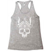 viking skull Racerback Tank