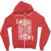 King of Hearts Zipper Hoodie