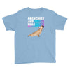 frenchies and yoga Youth Tee