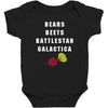 bears beets battlestar galactica Baby Bodysuit