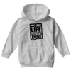 do not wait life goes faster than you think 2 Youth Hoodie