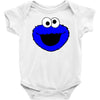sesame street cookie monster Baby Onesie