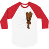 hidden groot [converted] 3/4 Sleeve Shirt