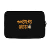 monster ghost Laptop sleeve