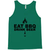 eat bbq drink beer Tank Top