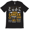 Born Cancer Multitasking Problem Solving Tees T-Shirt