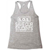 S.O.S. Save Our Students Racerback Tank
