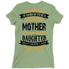 Super Cool Mother Of A Freaking Awesome Granddaughter Ladies Fitted T-Shirt